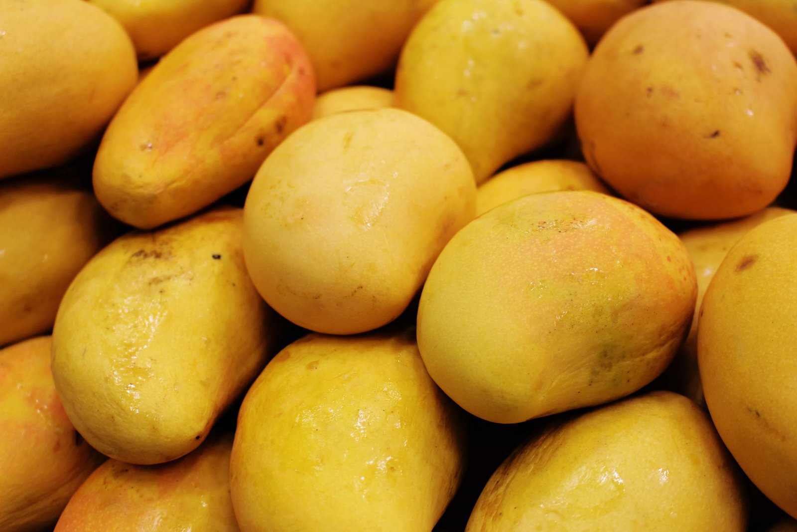Fresh ripe mangoes